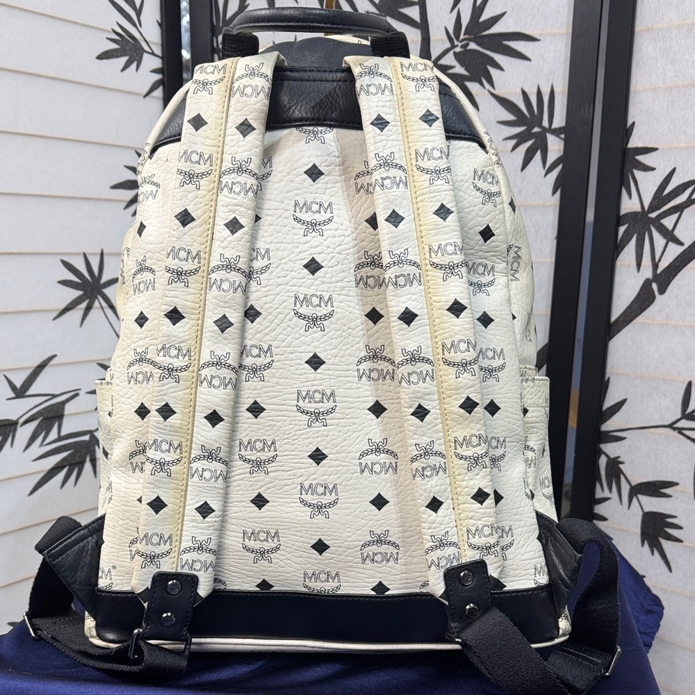 Mcm Stark Stud Leather Backpack - image 5